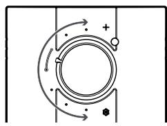 VOLTMAN VOM5400002 - Le thermostat peut fonctionner en Mode Confort, Hors Gel et Boost comme expliqué ci-dessous: - 1