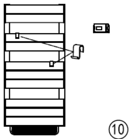 VOLTMAN VOM540027 - Accrocher le radiateur au mur - 10