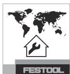 FESTOOL CSC SYS 50 EB-Basic - Risque de blessures, décharge électrique - 1
