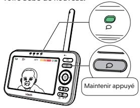 VTECH Babyphone Vidéo Lightshow - BM5463 - FONCTIONNALITÉS DE BASE DE L'UNITÉ PARENTS - 3