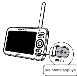 VTECH Babyphone Vidéo Lightshow - BM5463 - FONCTIONNALITÉS DE BASE DE L'UNITÉ PARENTS - 4
