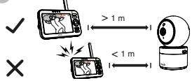 VTECH Babyphone Vidéo Lightshow - BM5463 - ① ATTENTION - 6