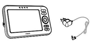 VTECH Babyphone Vidéo Lightshow - BM5463 - CONTENU DE LA BOITE - 1