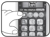 VTECH Mon téléphone émoti'fun rose - téléphone d'imitation - Bouton Marche/Arrêt/Réglage du volume sonore - 2
