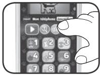VTECH Mon téléphone émoti'fun rose - téléphone d'imitation - Touche Jeu des chiffres - 1