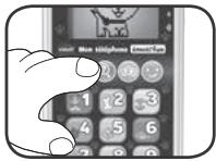 VTECH Mon téléphone émoti'fun rose - téléphone d'imitation - Bouton Marche/Arrêt/Réglage du volume sonore - 3