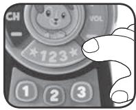 VTECH Super télécommande parlante - Boutons nombre - 4