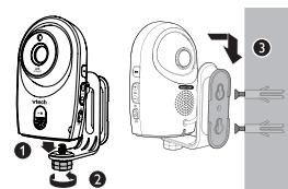 VTECH Babyphone Vidéo XL Expert - BM4400 - Fixation murale de l'unité bébé (optionnelle) - 10