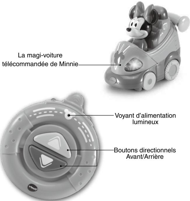 VTECH Magi-voiture télécommandée de Minnie - La magi-voiture télécommandée de Minnie - 2