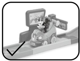 VTECH Magi-voiture télécommandée de Minnie - Boutons directionnels Avant/Arrière - 1