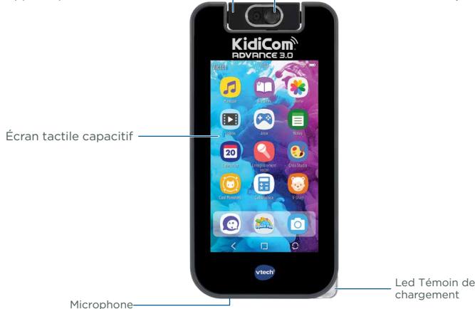 VTECH KidiCom Advance 3.0 noir - WARNING: - 1