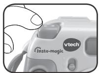 VTECH Appareil photo insta-magic - Bouton déclencheur bleu - 1