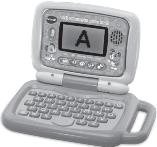 VTECH Ordi-tablette P'tit Genius Touch mauve - ordinateur éducatif - Ordi-tablette p'tit genius touch - 1