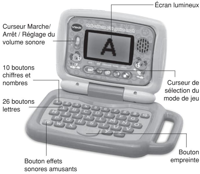 VTECH Ordi-tablette P'tit Genius Touch mauve - ordinateur éducatif - INTRODUCTION - 1