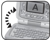 VTECH Ordi-tablette P'tit Genius Touch mauve - ordinateur éducatif - Écran à rabat - 1