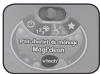 VTECH P'tit chariot de ménage Magi'clean - Mode Couleurs et dénombrement - 1