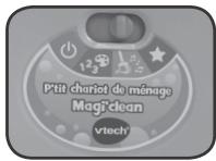 VTECH P'tit chariot de ménage Magi'clean - Mode Musique et menage - 1