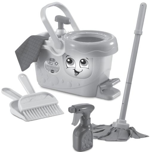 VTECH P'tit chariot de ménage Magi'clean - P'tit chariot de menage Magi'clean - 1
