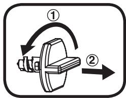 VTECH KidiZoom Print Cam - Pour retarder la vis du support : - 1