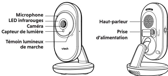 VTECH Babyphone caméra infrarouge - FONCTIONS DE L'UNITE BÉBÉ - 1