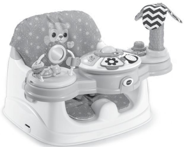 VTECH Siège-rehausseur interactif 5 en 1 - Siège-Rehausseur interactif 5 en 1 - 1