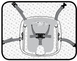 VTECH Siège-rehausseur interactif 5 en 1 - Système d'attache à une chaise pouradulte - 5