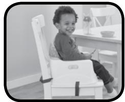 VTECH Siège-rehausseur interactif 5 en 1 - Rehausseur de chaise (18 mois et +) - 1