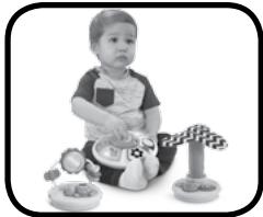 VTECH Siège-rehausseur interactif 5 en 1 - Siège évolutif 5 en 1 - 4