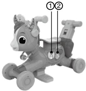 VTECH Joey, mon porteur trotti-magique (5 en 1) - ASSEMBLAGE - AUTOCOLLANTS - 2