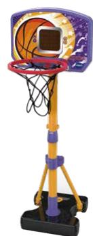 VTECH Super panier de basket interactif - Assembler le panier de basket sur une surface plate. - 9