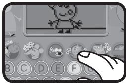 VTECH Peppa Pig - Super tablette éducative - Boutons Activités - 1