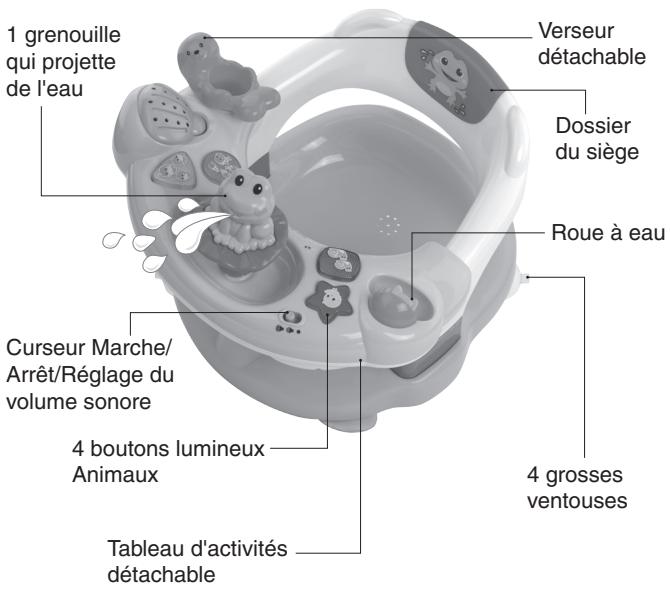 VTECH Super siège de bain interactif 2 en 1 - INTRODUCTION - 1