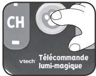 VTECH Télécommande lumi-magique - Bouton Empreinte - 1