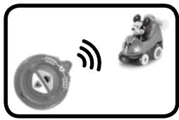 VTECH Magi-voiture télécommandée de Mickey - Zones Magiques - 1