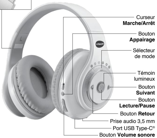 VTECH Kidi Audio Max - Mon casque interactif 7 en 1 - 2