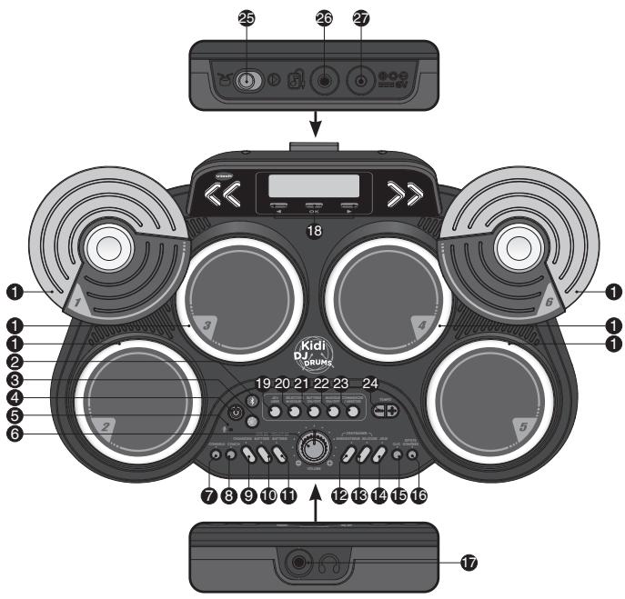 VTECH Kidi DJ Drums - 1