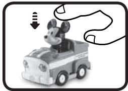 VTECH Magi-garage interactif de Mickey - Tut Tut Bolides - Bouton Mickey - 1
