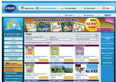 VTECH KidiCom MAX 3.0 rose - Explor@ park - 1