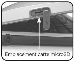VTECH Genio Max - Insérer une carte microSD - 1