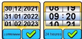 VTECH Kidiwatch - rose - Réglages de la date et de l'heure - 1