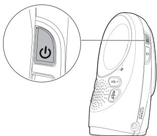 VTECH Babyphone Magic Light - BM1212 - Babyphone audio - ALLUMER/ÉTEINDRE LE BABYPHONE - 4