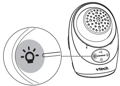 VTECH Babyphone Magic Light - BM1212 - Babyphone audio - Veilleuse et projection etoilée - 1