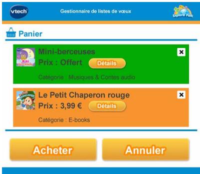 VTECH Tablette STORIO MAX XL 2.0 bleue - Gérer les voêux - 1