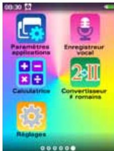 VTECH KidiZoom Snap Touch Bleu - Menu Accueil - 6