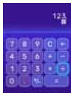 VTECH KidiZoom Snap Touch Bleu - Calculatrice - 1