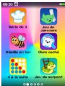 VTECH KidiZoom Snap Touch Bleu - Menu Accueil - 2