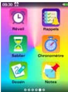 VTECH KidiZoom Snap Touch Rose - Menu Accueil - 5