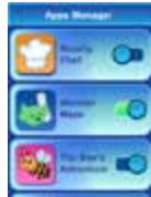 VTECH KidiZoom Snap Touch Rose - Paramètres applications - 1