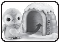 VTECH Veilleuse P'tit pingouin nuit étoilée - Détector de pingouin - 1