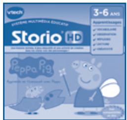 VTECH Pyjamasques - cartouche de jeu Storio - BIBLIOTHEQUE DE JEUX - 1
